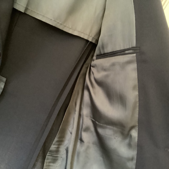 Vintage Boston Store Navy Blazer Men’s 41R Brass Buttons Pockets Lightweight - Picture 9 of 14